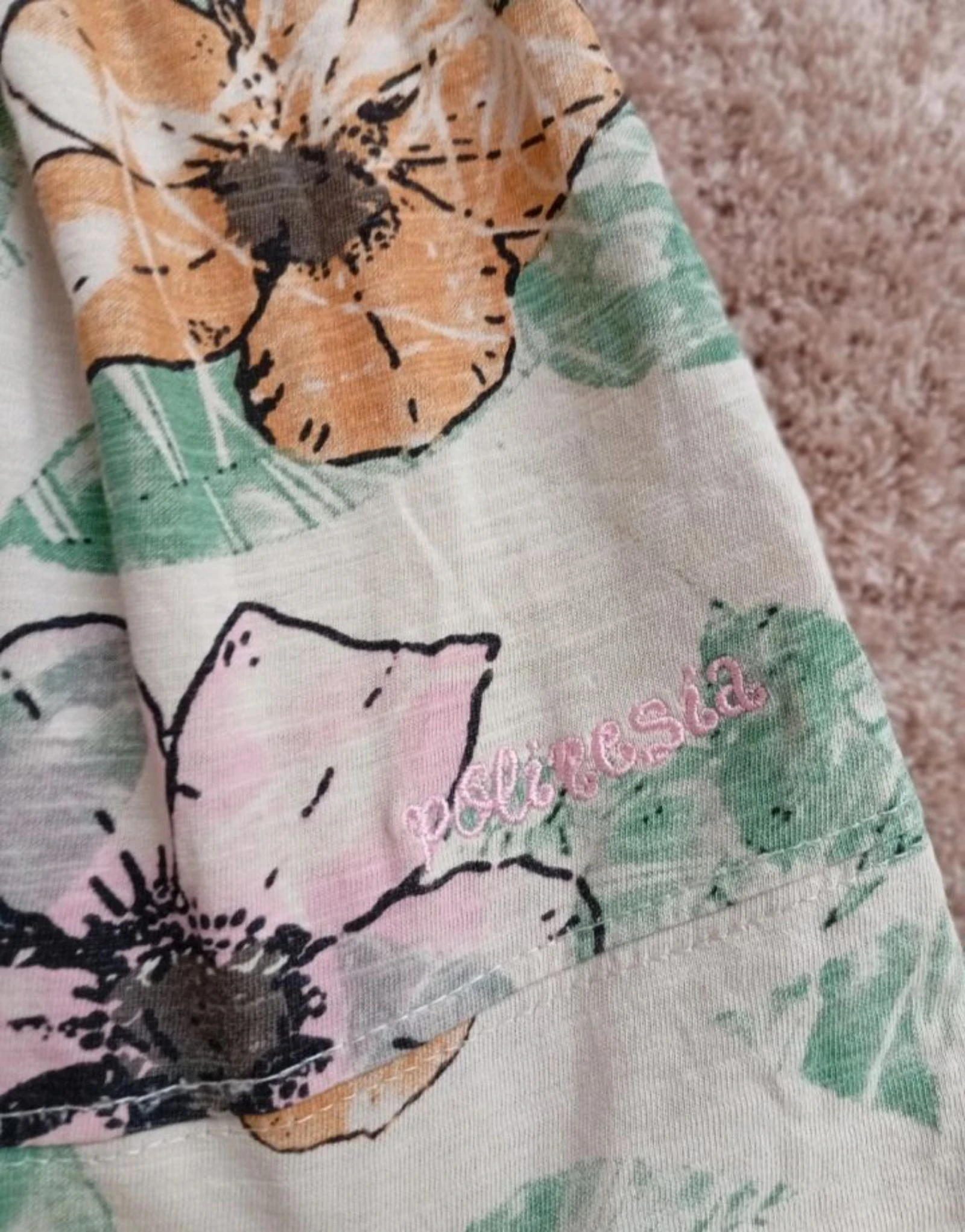 Bloemen T-shirt voor dames Polinesia | Maat L – photo 6